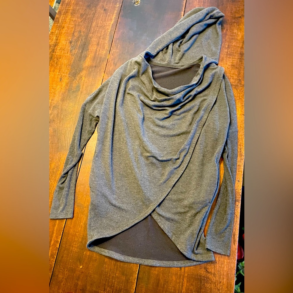 Athleta PRANA wrap hooded sweatshirt